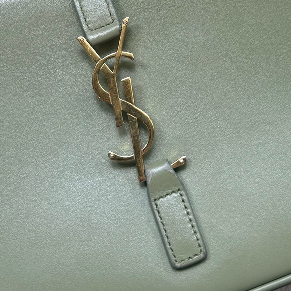 Yves Saint Laurent Green  Hobo Shoulder Bag - Picture 4 of 11